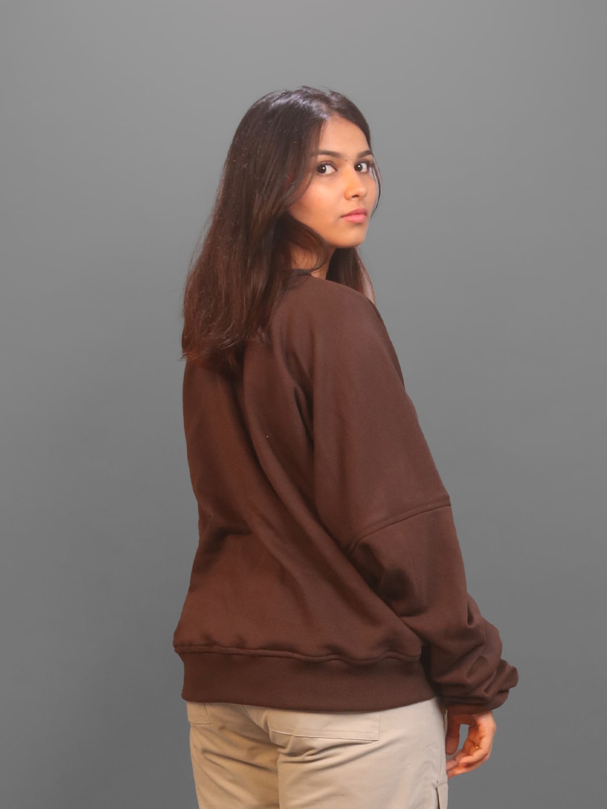 CYON™ Sweatshirt (Cropped Drop Shoulder + Spring Sleeves)