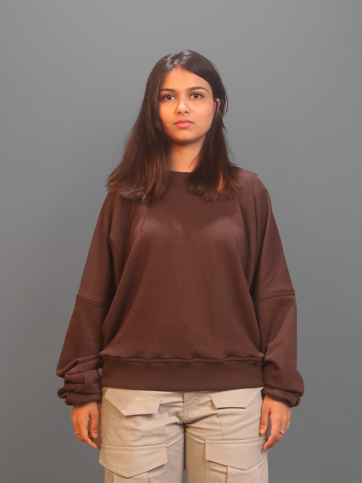 CYON™ Sweatshirt (Cropped Drop Shoulder + Spring Sleeves)