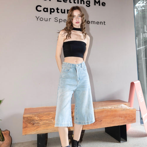 Blue Denim Jorts