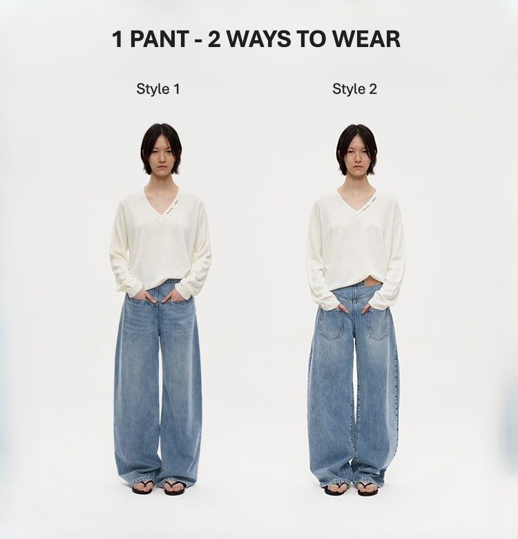 Reversible Jeans | 2 Styles in 1 Pair