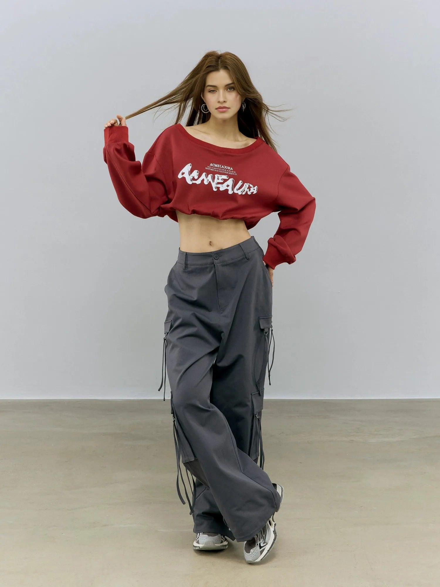 Bratpack Cargo Pants (Dark Grey)