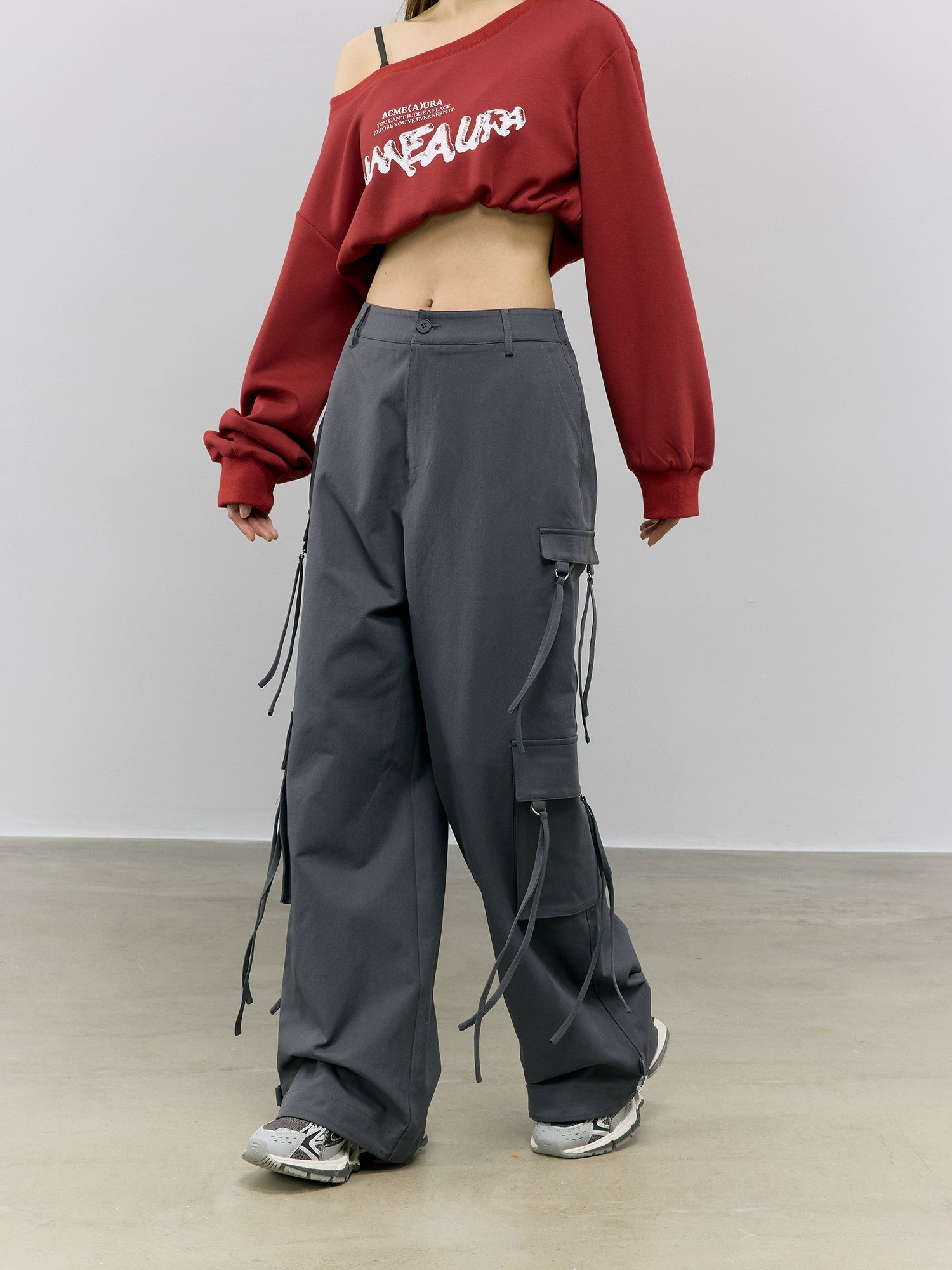 Bratpack Cargo Pants (Dark Grey)