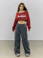 Bratpack Cargo Pants (Dark Grey)