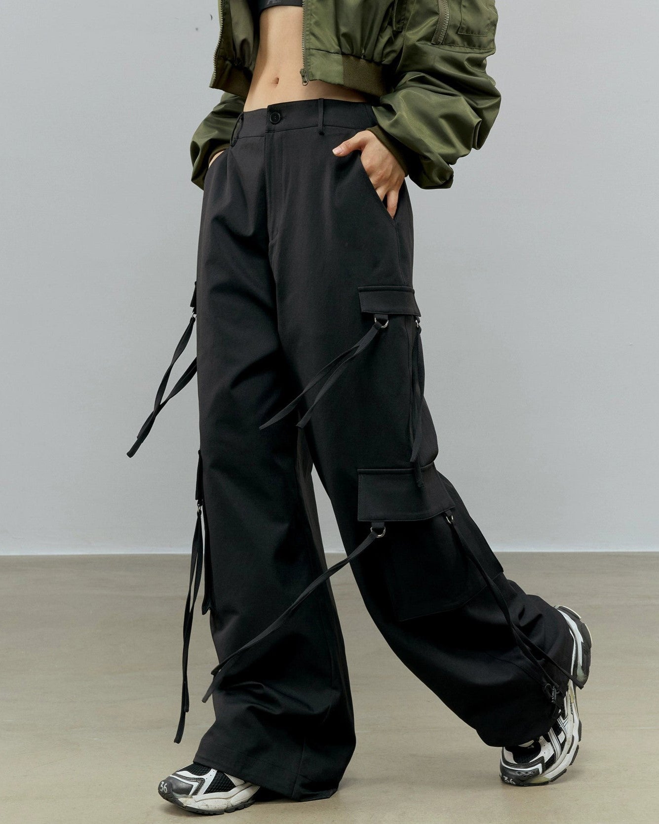 Bratpack Cargo Pants (Black)