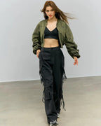 Bratpack Cargo Pants (Black)