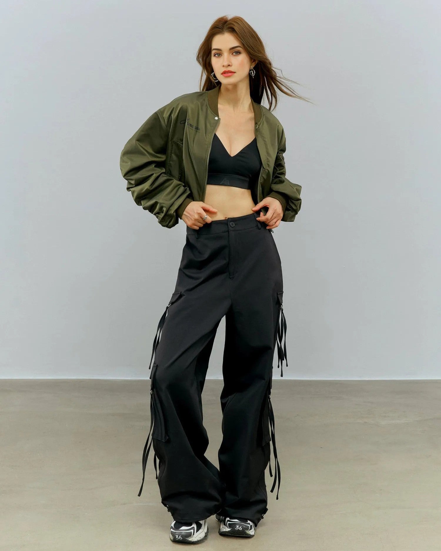 Bratpack Cargo Pants (Black)